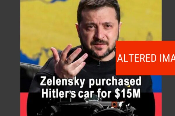 Zelensky did NOT Buy Hitler’s Limousine