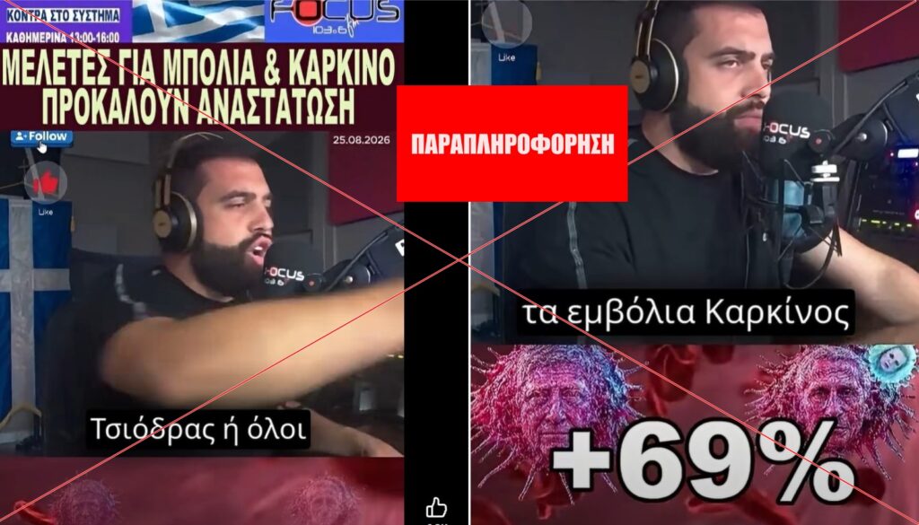 Δύο μελέτες σε σχεδόν 9 εκατομμύρια ανθρώπους δεν επιβεβαίωσαν “ραγδαία αύξηση” των καρκίνων μετά τον εμβολιασμό